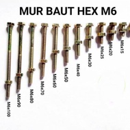 BMK m 6 X 80 MM NUT BOLT key 10