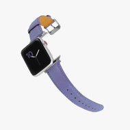 客製化禮物意大利真皮革錶帶Apple Watch 紫色_01378