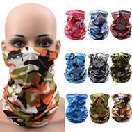 Milk silk mask sunscreen cycling headscarf men's and women's sports ice silk mask outdoor sports magic headscarf