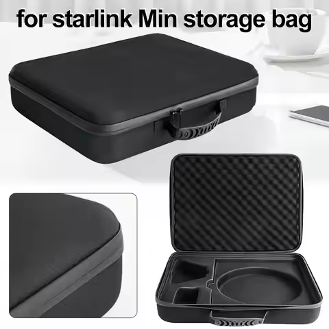 Travel Bag for StarLink Mini, Protective Carrying Bag for StarLink Mini Accessories, Shockproof Stor