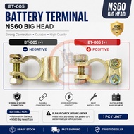 Battery Terminal Clamp NS60 Big Head (+) (-) Positive Negative BT-005 Car Battery Head