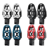 Aluminium Alloy Universal Motorcycle Pedals Footpegs Pedals For Pit Dirt Bike Electric Bikes Dirt Bi