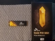 SK Hynix Gold P31 2TB NVMe SSD 100% 健康度