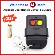 Autogate Remote Control SMC5326 330/433Mhz DIP Switch Auto Gate Controller (Battery Included)**