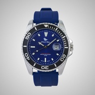 POLO HILL Unisex Water Resistant Silicone Strap Watch PH8001G-BLBBL