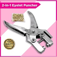 2in1 Eyelet Puncher 5mm for Hang Tag with Eyelet Grommet good guality