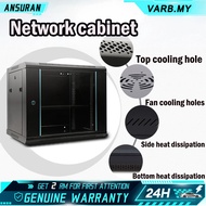 Wall Mount Server Rack Network cabinet with Cooling Fan, CCTV Recorder Stand Rack 4U 6U 9U 12U