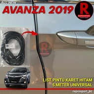 AVANZA 2019 UNIVERSAL 5 METER BLACK RUBBER DOOR LIST
