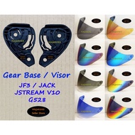 Gear Base / Visor JF3 JSTREAM J STREAM JFORCE JACK G528 Helmet SHOIE GRAYFOSH TSR