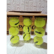 [3 BALLS] KASTI BALLS FIELD TENNIS BALLS FOOTBALL/S APOLLO CONTENTS 3 TENNIS BALL/S