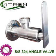 ITRON ANGLE VALVE 15MM / STANLESS STEEL ANGLE VALVE L OPENING / SS304 ANGLE VALVE