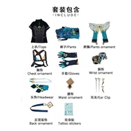 Cosplay เสื้อผ้าผู้ชาย Sugar Coating Kenichi New Character from Inazuma Anime Game เสื้อผ้าสำหรับการ