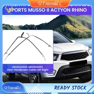 [UTnus9ddL] 2Pcs 4902034204 4901034202 Rear Handbrake Cable Left Right for  KORANDO SPORTS  II ACTYO