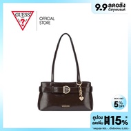 GUESS กระเป๋า รุ่น VG273409 ALEXIS SHOULDER SATCHEL - สีน้ำตาล