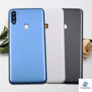New For Samsung Galaxy A11 A115 A115DS Battery Back Cover Plastic Chassis Panel A11 Rear Door Housin