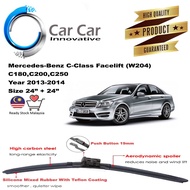Mercedes-Benz C-Class Facelift (W204) (C180C200C250) Wiper Wiper Blades Car Windshield Year 2013-201