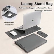 2-in-1 Waterproof Laptop Sleeve with Stand for 13-16 Inch Laptop MacBook Tablet Multi-Function Case
