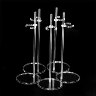 5/10Pcs Transparent Doll Stand Figure Display Holder DIY Prop Model Dollhouse 1/6 30cm Plastic Waist