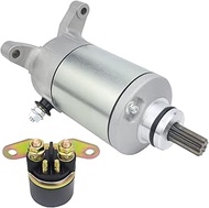 Starter & Relay for Suzuki Quadrunner 230 LT230E 87-93| Quadrunner 160 LT-F160 91-01| LT230GE 85-86 