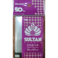 Sleeve Amethyst Sultan Supply 56 x 87 Clear TCG Card Game Board Game