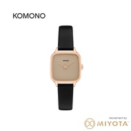 Komono Kate - Black Rose | Leather | Women Watch