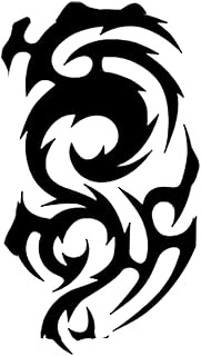 Temporary Tattoo,Fire Emblem Style 1,Flame Tattoos,Lasts 1-2 Weeks,Resilience,Real Tattoo Look,Water