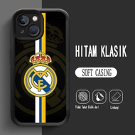 Y-3 R_Real_Madrid Silicone Casing for iphone XS 17 XR X 15 16 Pro Max Case