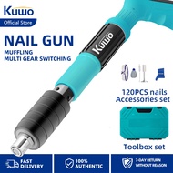 【Free 120 Nails】Nail Gun Power Tool Manual Steel Nails Tufting Rivet Punch Wall Cordless Tacker Heav