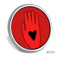 RUNNY Round Ceasefire Pin Badge Clothing Jewelry Accessories Corsage Pins Brooches