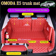OMODA E5 car fully enclosed trunk mat, OMODA E5 trunk mat interior modification