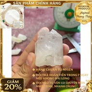 Original rough white quartz stone for home decoration, energy purification, 4cm high, weighs 50grams