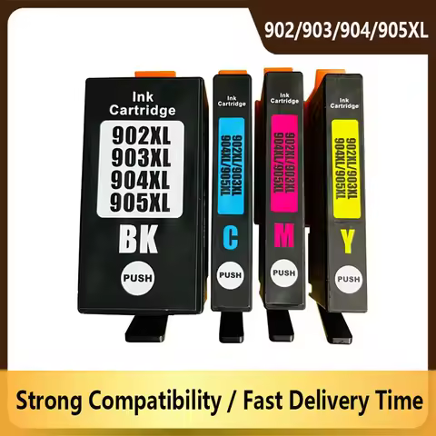 For HP 902XL 903XL 904XL 905XL Ink Cartridge Compatible for HP Officejet Pro 6950 6960 6970 6975 697