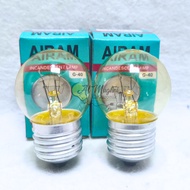 Airam G40 5 Watt Incandescent Lamp Small Bulb G40 Airam E27