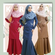 [HAURAYA 2023] HAURA WEAR BAJU KURUNG MODEN KAIN PAYUNG HIASAN MANIK WUDHU' FRIENDLY PELBAGAI WARNA READY STOCK