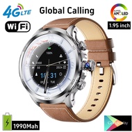 4G Netcoms Smart Watch SIM Card GPS WIFI APP Download GPS Camera Men Women Smart Watch 2024