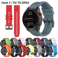 For Garmin Fenix 7X 7S 7 EPIX gen 2 Sapphire Solar 6 6s 5s Plus instinct 2S strap quick fit classic fashion 2022 new soft smart watch band straps