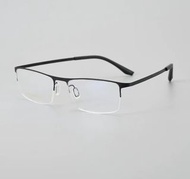 全新鈦金屬一體式半框眼鏡