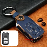 เคสกุญแจหนังแท้สำหรับ Honda City HRV BRV JAZZ CRV ACCORD CIVIC-BOX