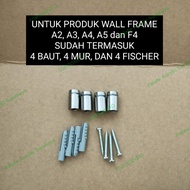 Top Acrylic WALL Frame A3 Acrylic POSTER Frame/ 2MM/
