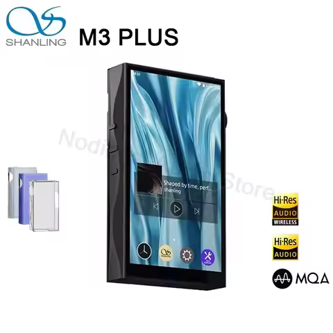 SHANLING M3 PLUS MP3 Player Portable Music Player Hifi Hi-Res Audio MP3 Player Playback Bluetooth 5.