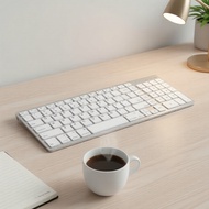 Slim Bluetooth Keyboard for Apple Mac OS, Compatible with MacBook Air/Pro, iMac, Mac Mini, Mac PC Pa