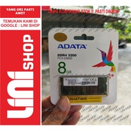 Ram RAM RAM RAM RAM ADATA SODIMM DDR4 8GB 3200MHZ/ SODIMM DDR4 8GB PC4-25600 ADATA