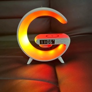 G63 Mini RGB Bluetooth Speaker Equipped with Alarm + Wireless Charging 15W