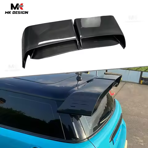 GP Style Carbon Fiber Rear Roof Spoiler for Mini R56 Cooper S 2007-2013 Roof Wing Top Spoiler Auto P
