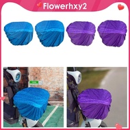 [Flowerhxy2] Bike Front Basket Cover Basket Rain Cover for Electric Bikes Motorcycles Tricycles Adult Bikes Mountain Road Bikes