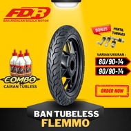 [READY COD] BAN FDR FLEMMO 80/90-14 RING 14 / BAN FDR TUBELESS TUBLES