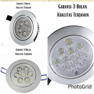 MATA PUTIH Yamasaki LED downlights 5w 7w 12w 5 eyes 7 eyes 12 eyes spotlight indoor cupboard spotlig