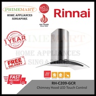 Rinnai RH-C209-GCR LED Touch Control Chimney Hood * 1 YEAR LOCAL WARRANTY