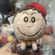 全新有牌有袋，少見景品sega多啦a夢胖虎紅帽公仔細size