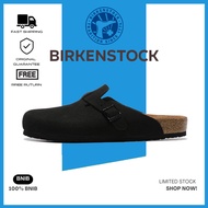 Birkenstock Boston Unisex outdoor casual slippers black 660473